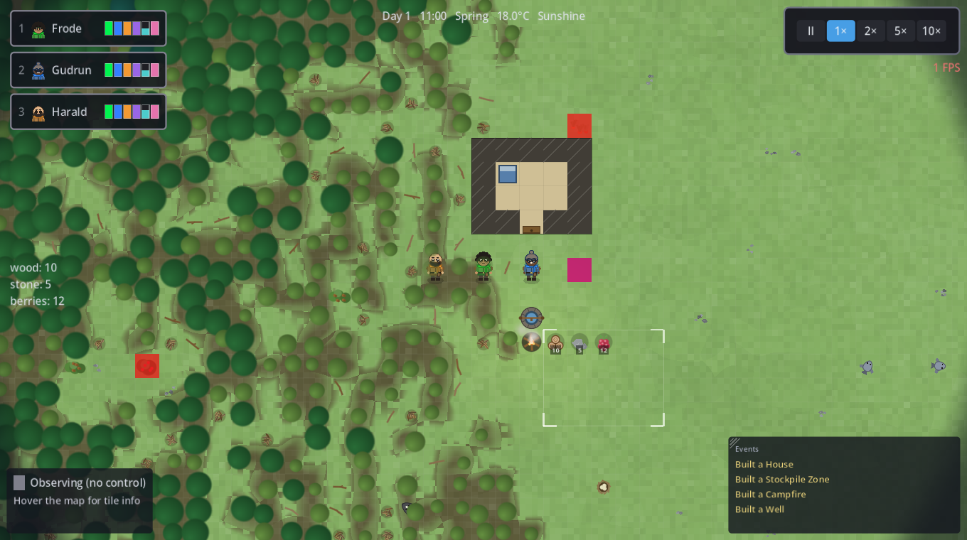 Foraging wear across a settlement's walking circle